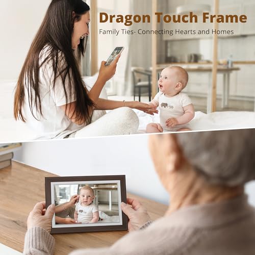 Dragon Touch 10.1'' WiFi Digital Picture Frame HD IPS Touch Screen S798