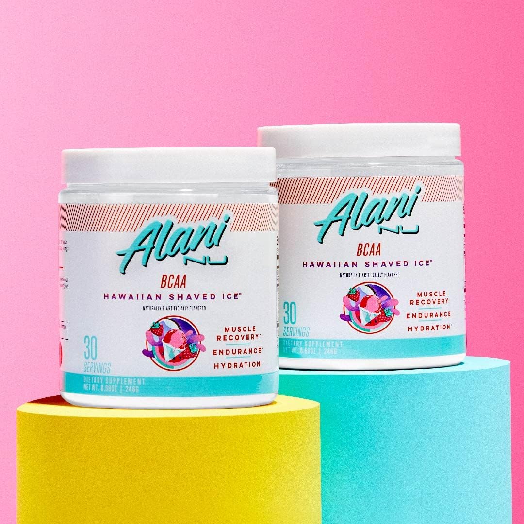 Alani Nu BCAA Hawaiian Shaved Ice, 8.68 oz, 30 Servings W989799