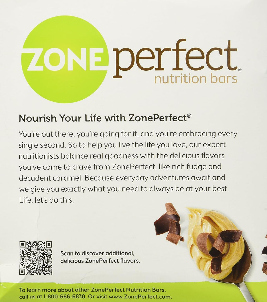 Zone Perfect Chocolate Peanut Butter Bars 5 Count, 2 Pack A21640