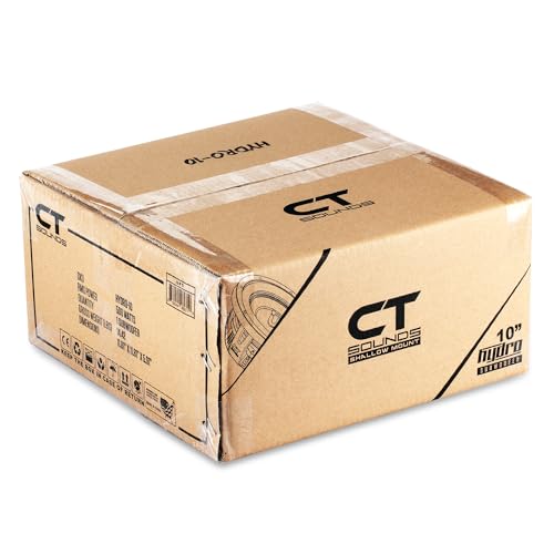 CT Sounds Hydro 12" Dual 4-Ohm Shallow Mount Car Subwoofer R9046