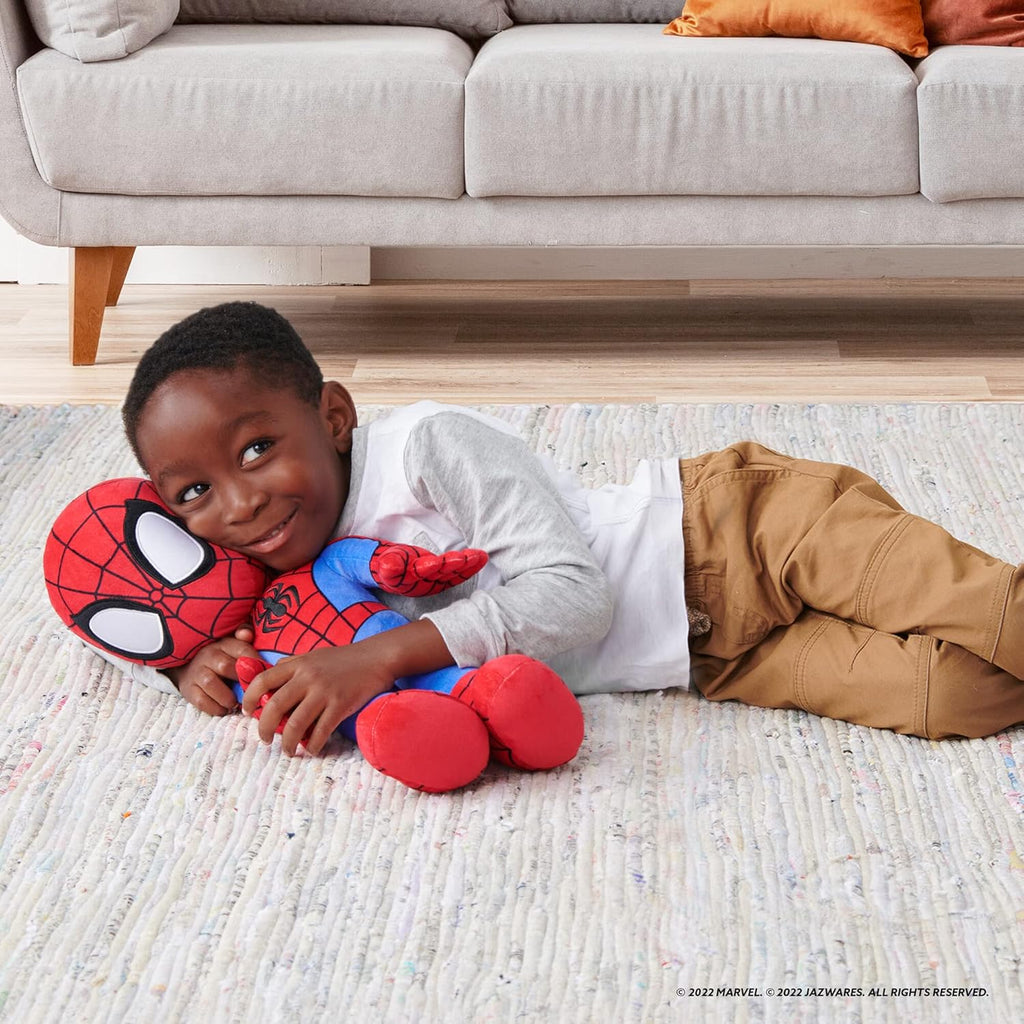 Marvel Spidey and His Amazing Friends Spidey Cuddle Plush - 20-Inch Ultra Soft S883541