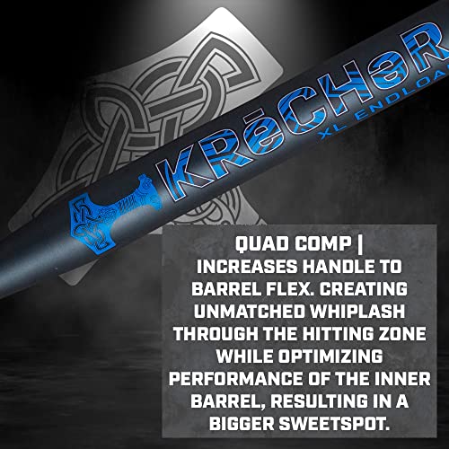 KRECHER Slowpitch Softball Bat 13.5" XL Load N433994