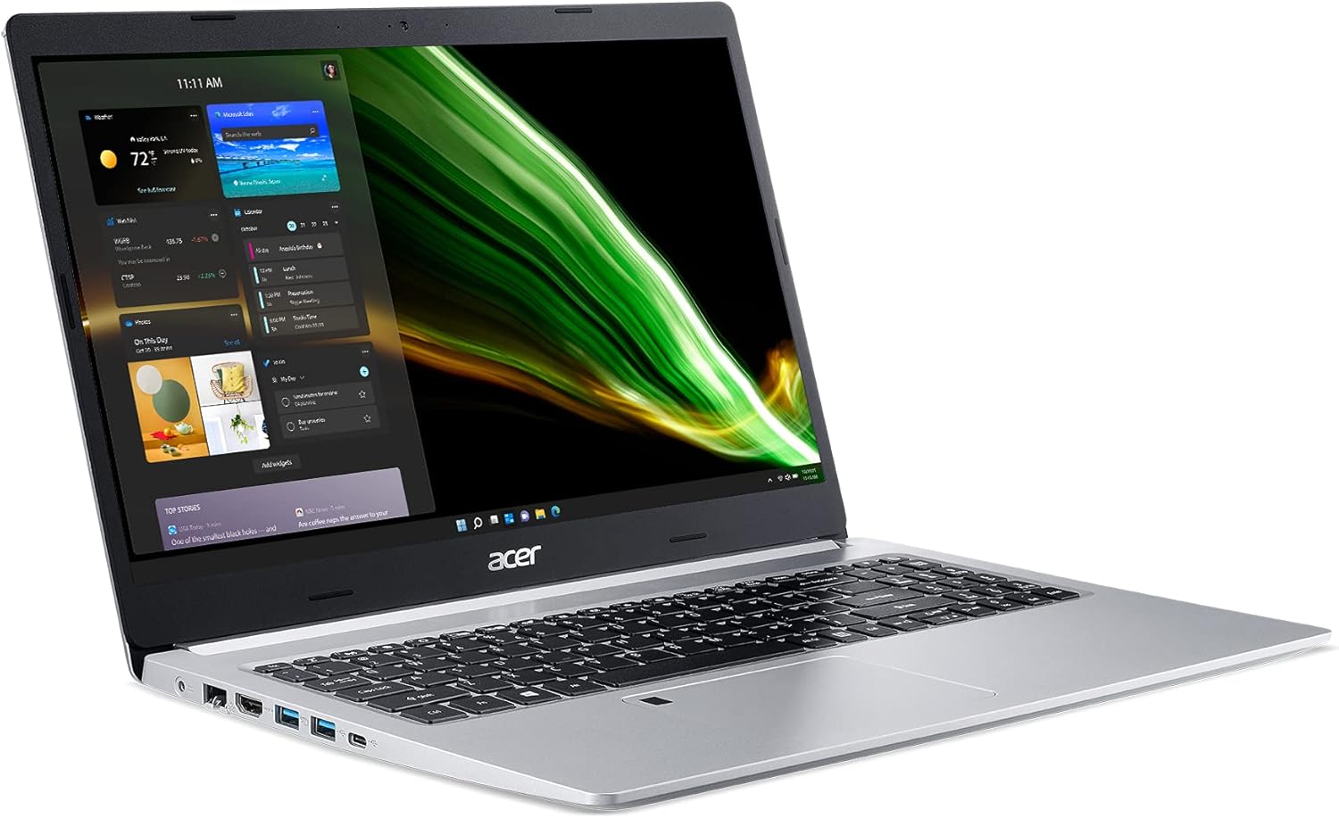 Acer Aspire 5 A515-46-R3CZ Slim Laptop, 15.6" Full HD, Ryzen 7, 8GB RAM, 256GB SSD, Windows 11 A7570