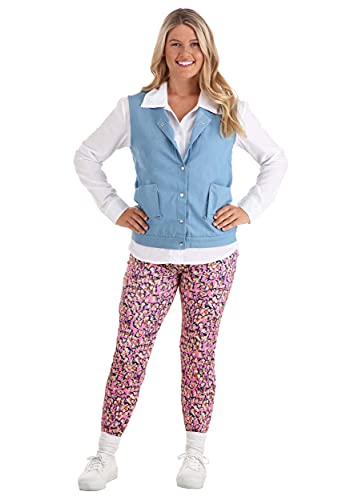 Back to the Future Jennifer Parker Costume for Adults Women's 80s Movie Outfit B2885
