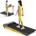 Walking Pad, Under Desk Treadmill with Incline, 3 in 1 Portable Walking Treadmill with Remote Control, LED Display, Hidden Safety Switch, Mini Walking Jogging Machine for Home Office