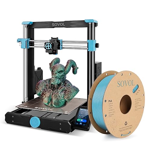 Sovol SV04 IDEX 3D Printer, Independent Dual Extruder 3D Printer with All Metal Direct Drive 32-bit Silent Motherboard Auto Leveling, Larger Build Volume 300 x 300 x 400mm