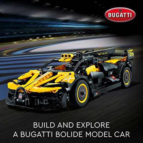 LEGO Technic Bugatti Bolide Race Car Building Set, Collectible Toy for Kids Ages 9+ K268710