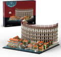 Architecture The Roman Colosseum Building Set; Collectible Model for Adults; Compatible with Lego, (3989Pieces)