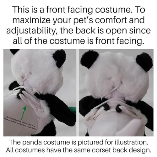 Pandaloon Dog Halloween Costume with Arms for Small and Medium Dogs and Cats A540