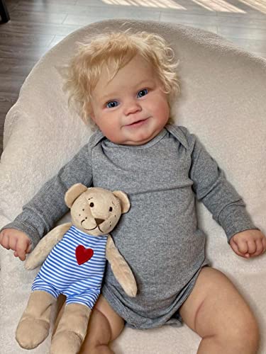 Anano 20 Inch Reborn Baby Doll Toddler Girl Realistic Silicone U3006