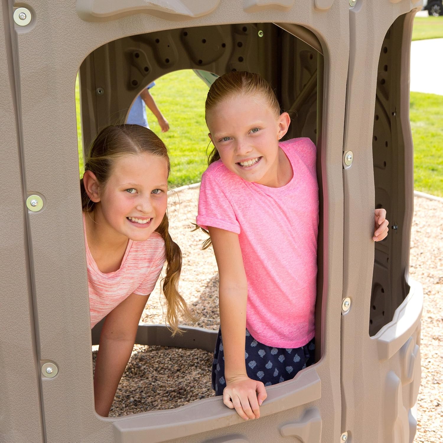 Lifetime Adventure Tower Swing Set, Earthtone L724449