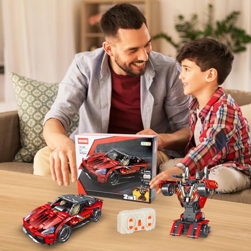 Remote Control Racing Car Building Kit STEM Toy for Kids 425 PCS I41499