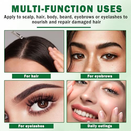 Organic Castor Oil for Hair Growth, Cold Pressed Glass Bottle Q75137
