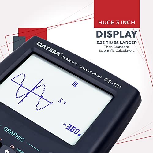 Scientific Calculator with Graphic Functions for High School and College E1591