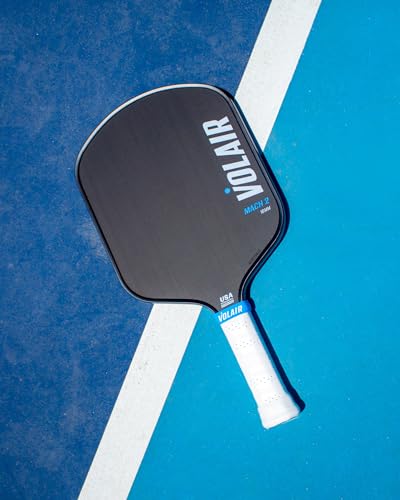 Volair Mach 2 Pickleball Paddle - Toray T700 Carbon Fiber - 14mm & 16mm D54055