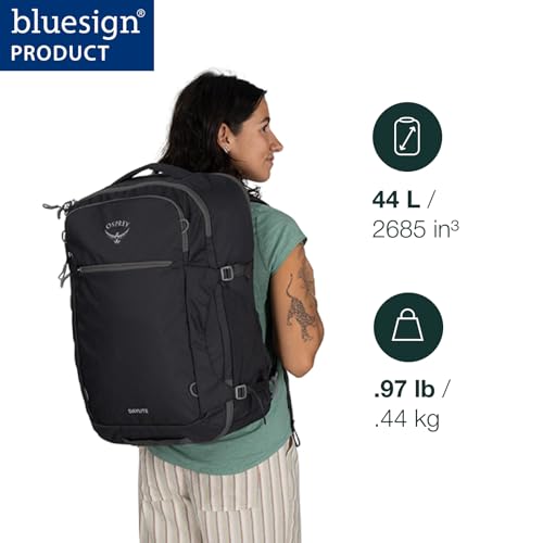 Osprey Daylite 44L Carry-On Travel Pack, Black T243521