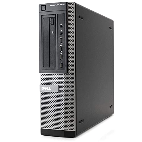 Dell Optiplex 7010 SFF Desktop, Intel i5, 16GB RAM, 2TB HDD, Windows 10 Pro, 24in Monitor, RGB Keyboard & Mouse (Renewed) O363832