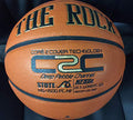 The Rock Official Women's 28.5" Composite Leather Basketballs - Exclusive Patented Unique DEEP Pebble Channel Design - Comes W/Certificate of Authenticity.