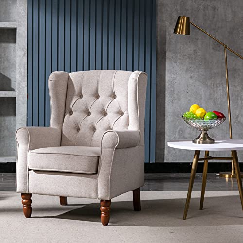 COLAMY Mid Century Modern Accent Chair Set of 2, Faux Leather, Black S4169