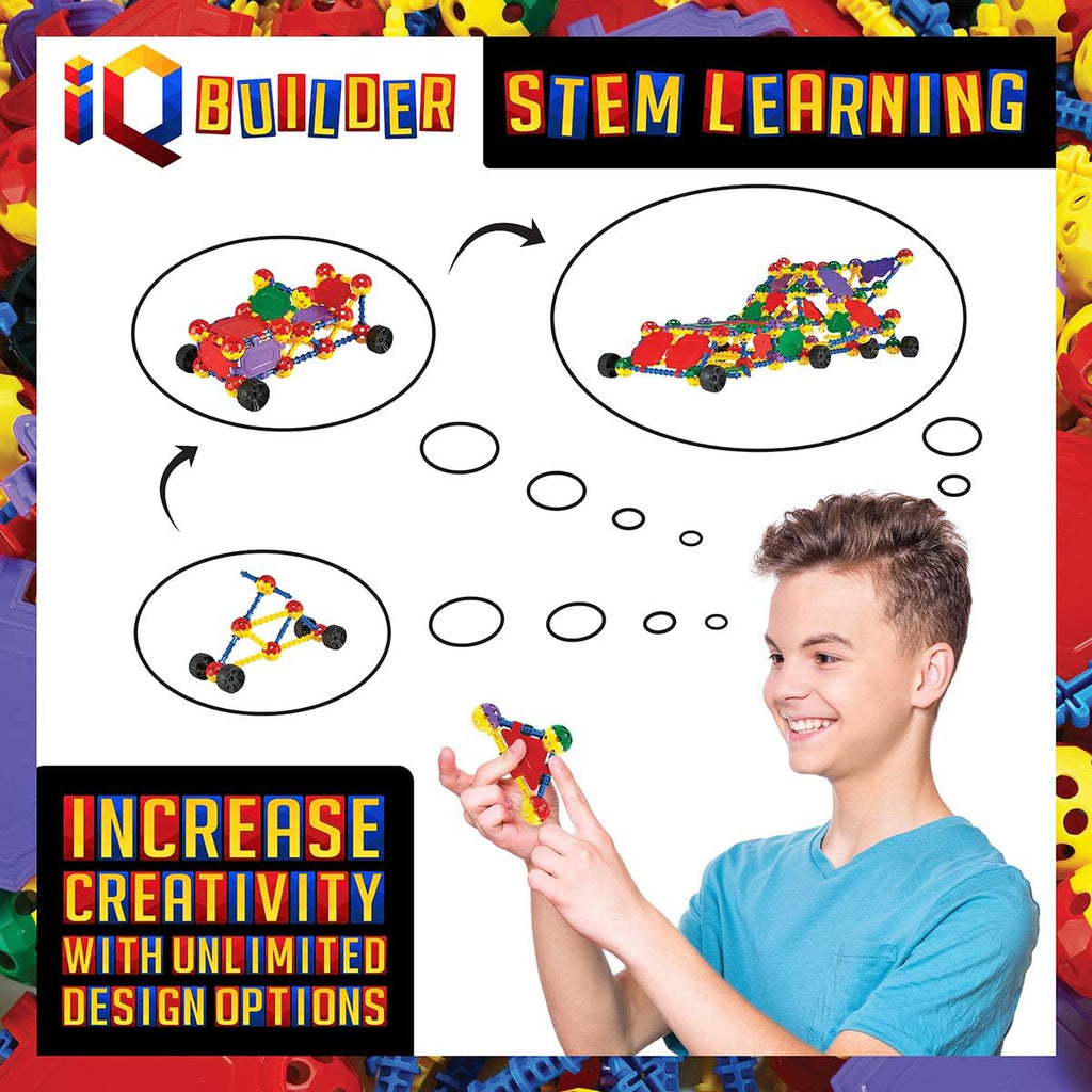 STEM Learning Building Blocks Toy Set for Boys and Girls Ages 5-10 K6495