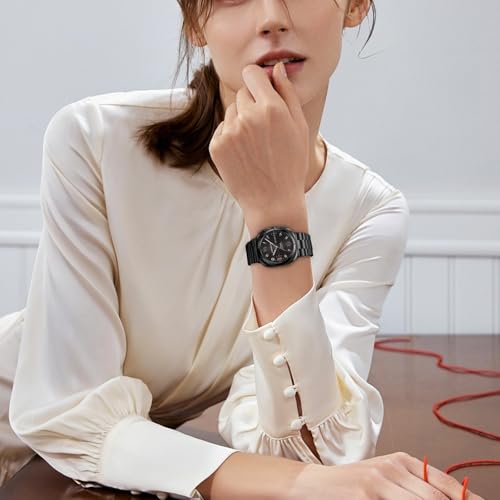 Solid Stainless Steel Band Compatible Samsung Galaxy Watch Ultra 47mm with PC Case V87443