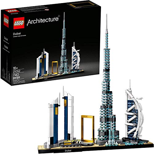 LEGO Architecture Skylines Dubai 21052 Building Kit for Adults T2184