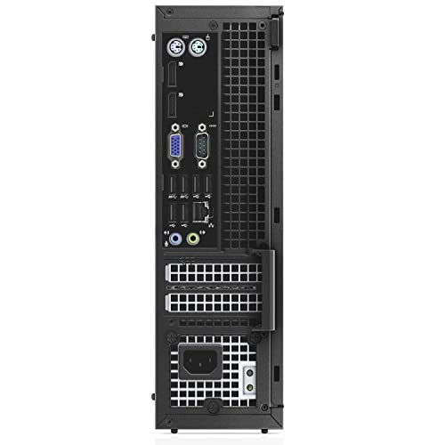 Dell OptiPlex Desktop PC, Intel Core i5, 16GB RAM, 2TB HDD, 20 inch LED Monitor, RGB Speaker, Keyboard Mouse, WiFi, Windows 10 Pro (Renewed) H85083