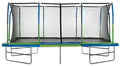 Upper Bounce Rectangle Trampoline Set with Premium Top-Ring Enclosure System – Outdoor Trampoline - Gymnastics Rectangular Trampoline for Kids - Adults - Supports Upto 500 lbs.