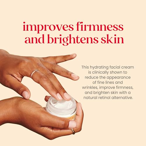 Burt's Bees Renewal Firming Face Cream, Anti-Aging Retinol Alternative, 1.8 oz L8835