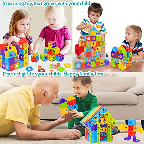 FUBAODA Building Blocks for Toddlers & Kids 180 Pcs STEM Toy Set Z110
