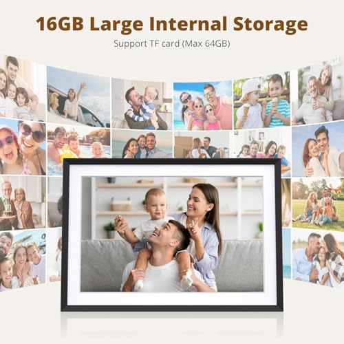 Dragon Touch 10.1'' WiFi Digital Picture Frame HD IPS Touch Screen S798
