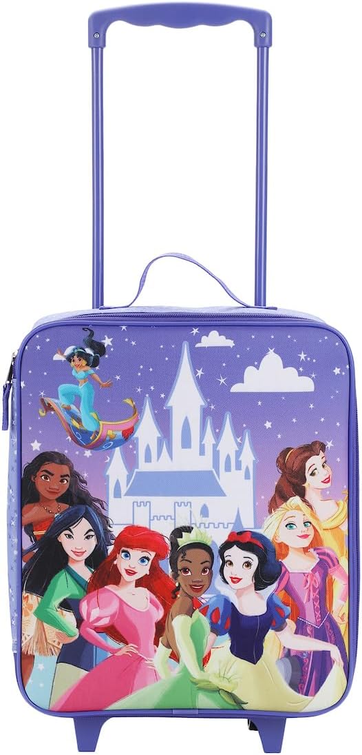 Bioworld Disney Princess Castle 3-Piece Youth Duffle Bag Travel Set S16292