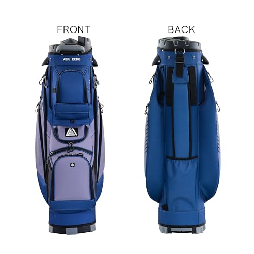 ASK ECHO T-Lock Golf Cart Bag with 14-Way Organizer Top M5200