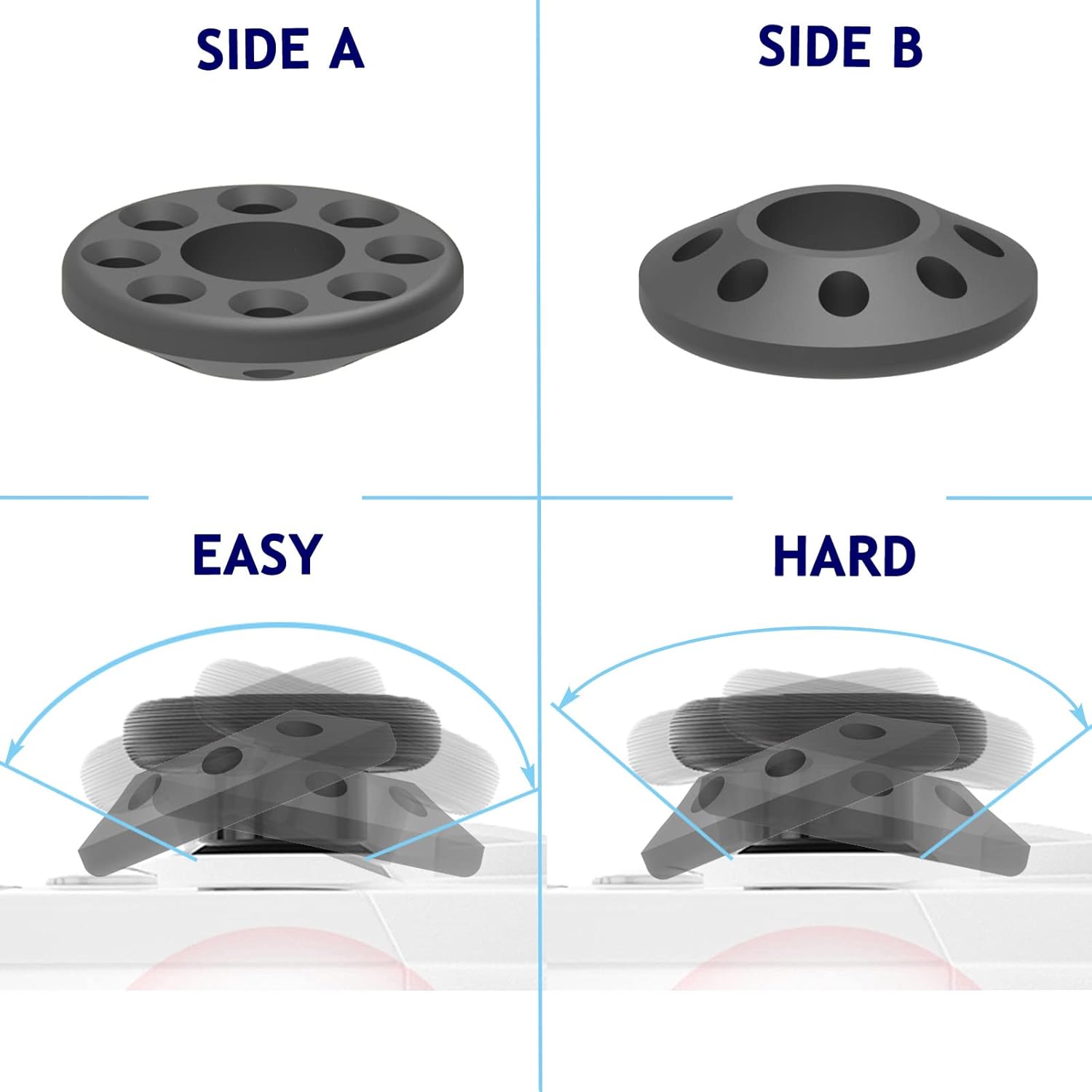 Motion Control Rings for PS5 PS4 Switch Pro Xbox Controllers J1810