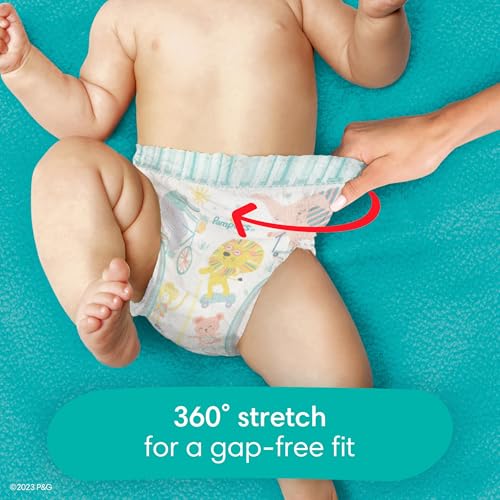 Pampers Cruisers 360 Diapers Size 4, 144 Count, Pull-On Disposable Baby Diapers W1675