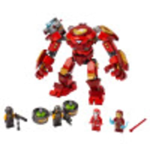 LEGO Marvel Avengers Iron Man Hulkbuster Versus A.I.M. Agent 76164 Brick-Build Playset with Minifigures L201