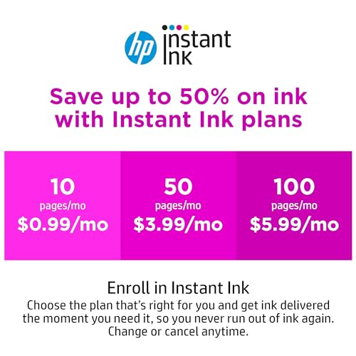 HP DeskJet 3755 Compact All-in-One Wireless Printer with Instant Ink Z2813