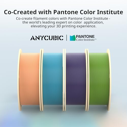 ANYCUBIC PLA 3D Printer Filament 1.75mm, 1KG Spool, Pearl Black Q330236