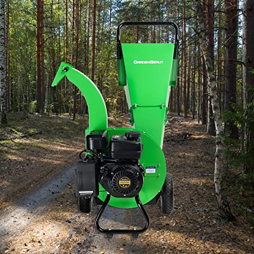 S3 Wood Chipper Shredder 7HP 212cc Gas Powered, 3" Max Capacity T367235