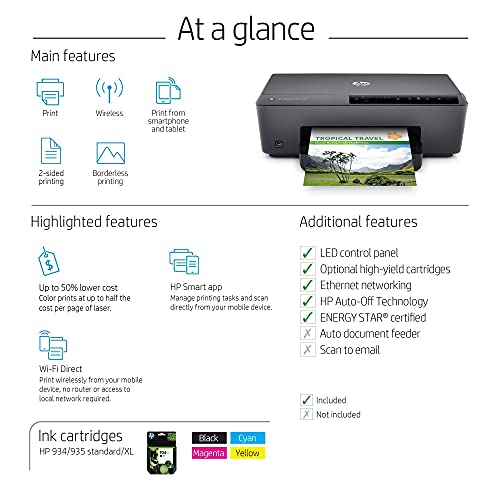 HP OfficeJet Pro 6230 Wireless Printer (Renewed) Y952