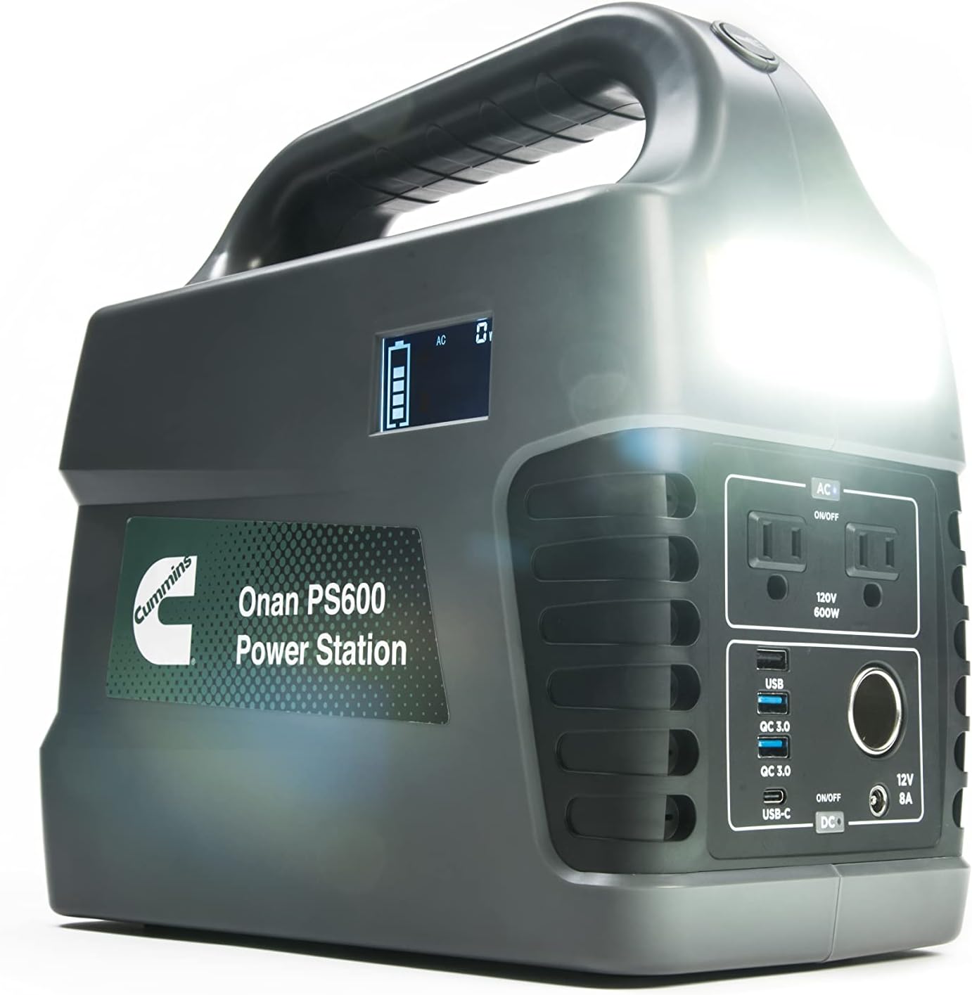 Cummins Onan PS600 Power Station Lithium-ion Inverter Generator 1200 Peak Watts N471696