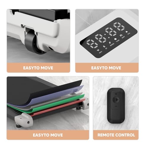 Walking Pad Under Desk Treadmill with Remote Control and LED Display F440
