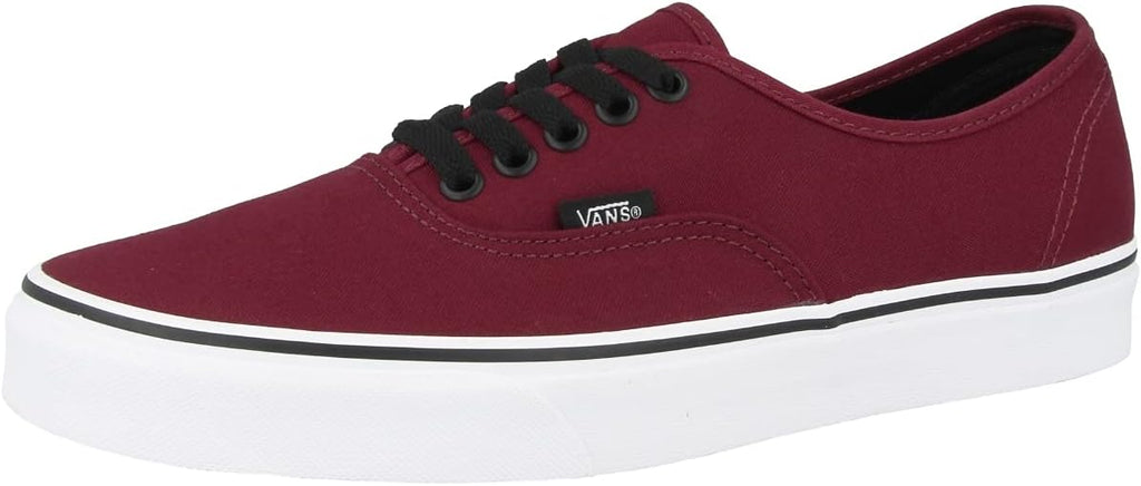 Vans Unisex Authentic Port Royale Red/Black Sneaker 7.5 I950426