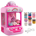 TingingYuli Claw Machine for Kids,Unicorn Mini Vending Machines Candy Grabber Prize Dispenser Toys for Girls,Electronic Arcade Game with 20 Mini Plush Toys for Christmas Easter Birthday Gifts