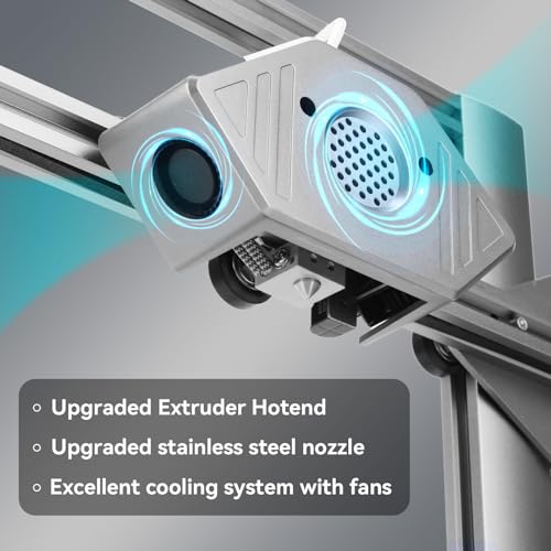 Super3d A3 3D Printer, WiFi, Auto Leveling, 90% Pre-Assembled, Touch Screen R74723