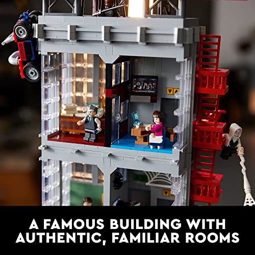LEGO Marvel Spider-Man Daily Bugle 76178 Building Set with 25 Minifigures A6332