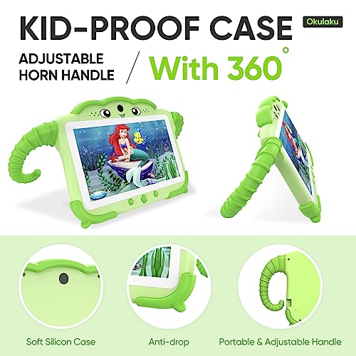 Kids Tablet 7 inch 32GB with WiFi, Dual Camera, Parental Control M268632