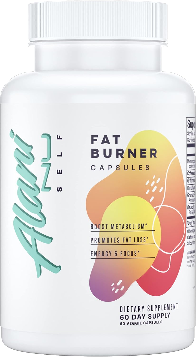 Alani Nu Premium Fat Burner Supplement, Metabolism Booster and Appetite Suppressant, 60 Day Supply, Packaging May Vary