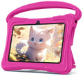Kids Tablet, 7 inch Android Tablet for Kids, 32GB Toddler Tablet, Tablets for Kids with Bluetooth, GMS, WiFi, Parental Control, Dual Camera, Shockproof Case Pink