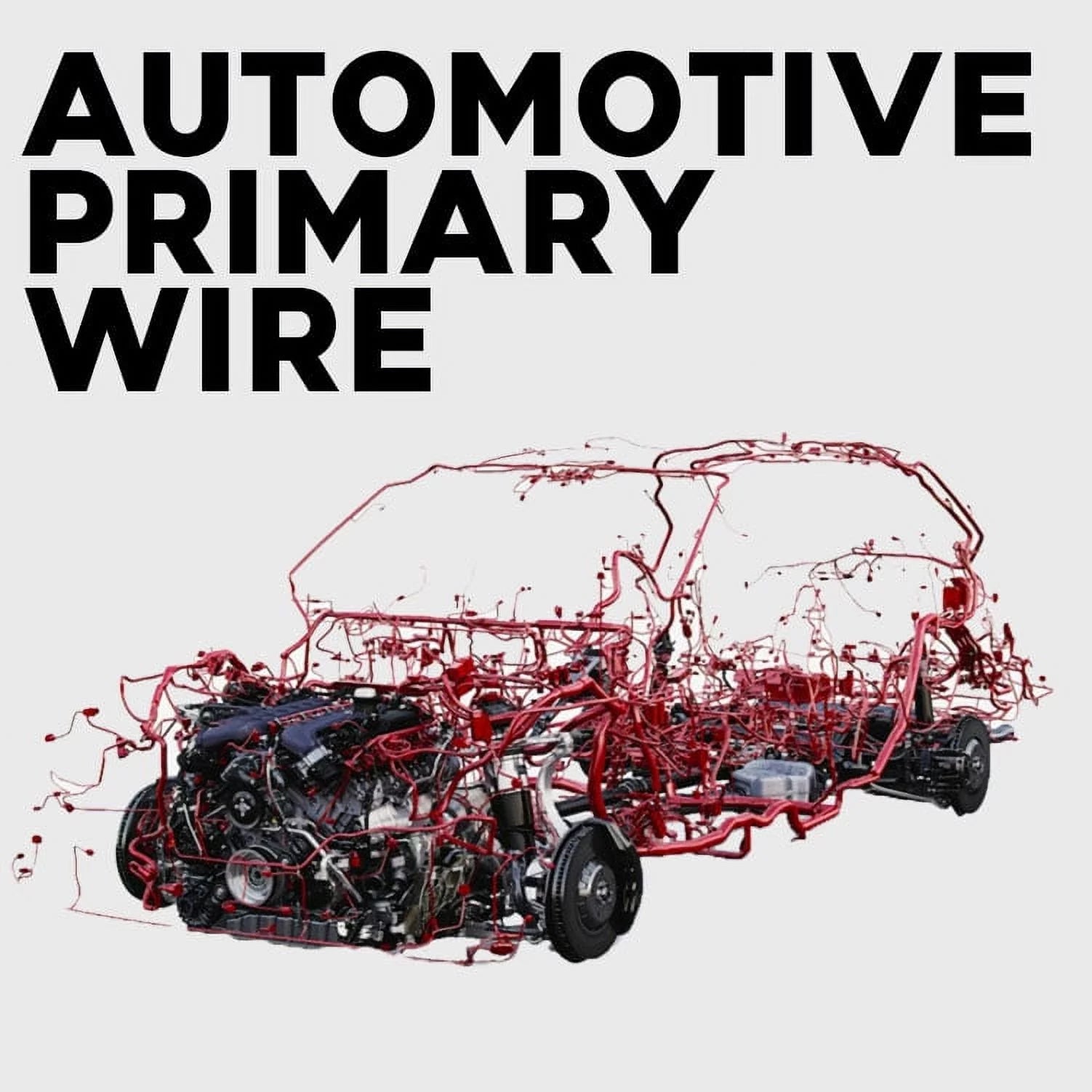 12 Gauge Automotive Primary Wire 500ft 6 Color Bundle Set for Trailer and Lighting Circuits D70522